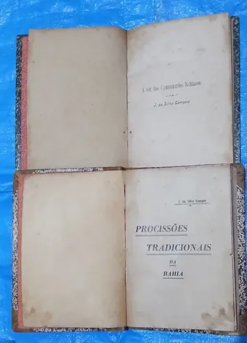 LIVROS ANTIGOS/ PROCISSÕES DA BAHIA../ A VOZ DOS CAMPANÁRIOS BAHIANOS
