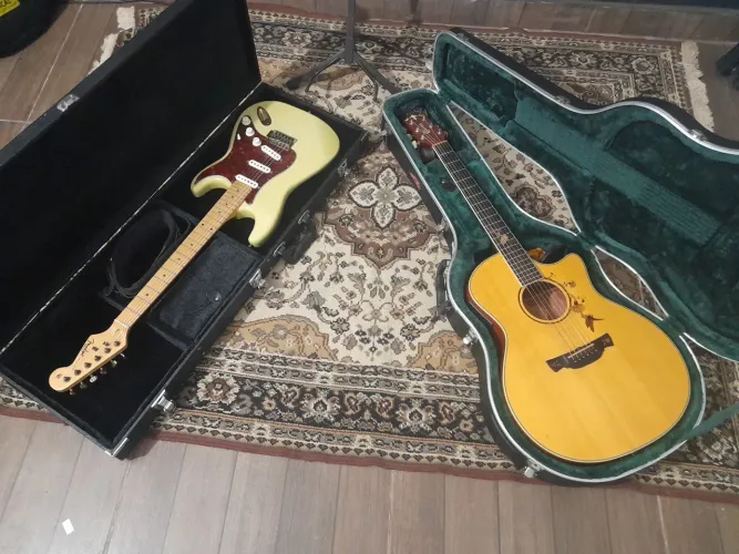 Guitarra Fender China+TB-Bubinga Original