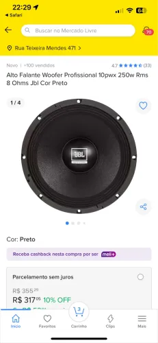 Medio 10 Pol Jbl
