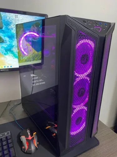 CPu Gamer Intel core i7 10700k 4.8Ghz 16gb Ddr4 NVMe Radeon Rx 580 8GB xFx