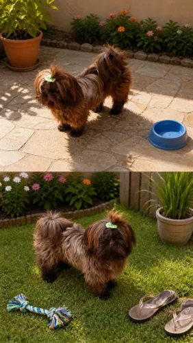 Shih tzu macho adulto 