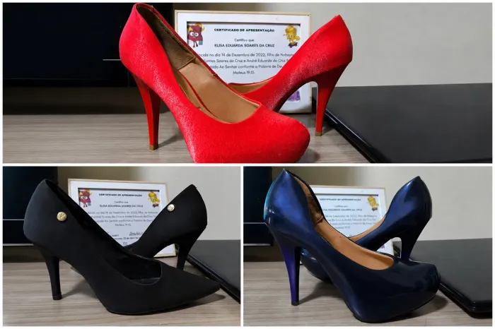LOTE SAPATOS VIZZANO 36