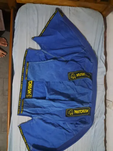 Kimono a1 azul