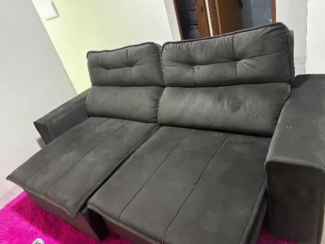 Sofá semi novo!
