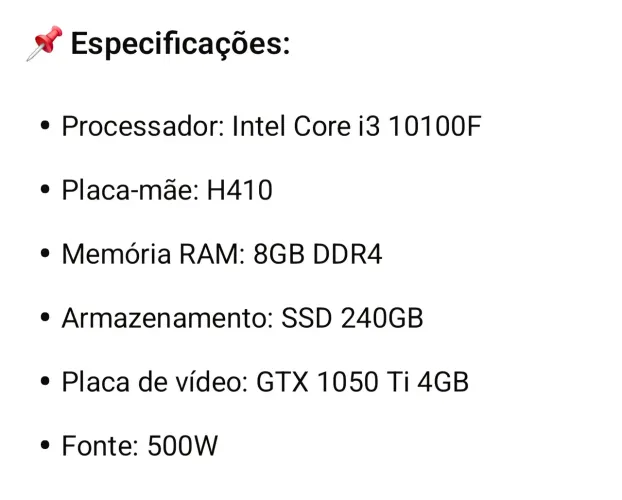 PC gamer usado