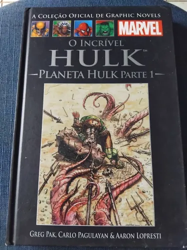 Kit promocional com 3 Graphic novels Marvel