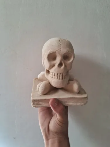 Caveira de decoração