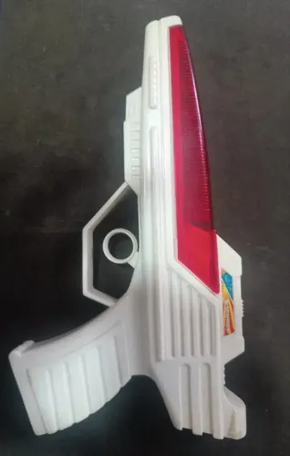 Brinquedo Laser Pistol Anos 80 Luz E Som Vesão Internacional
