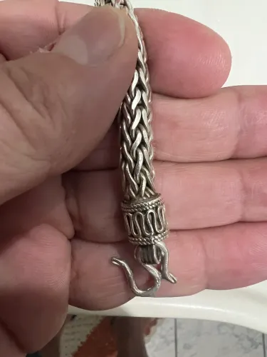 Pulseira de Prata de Bali.