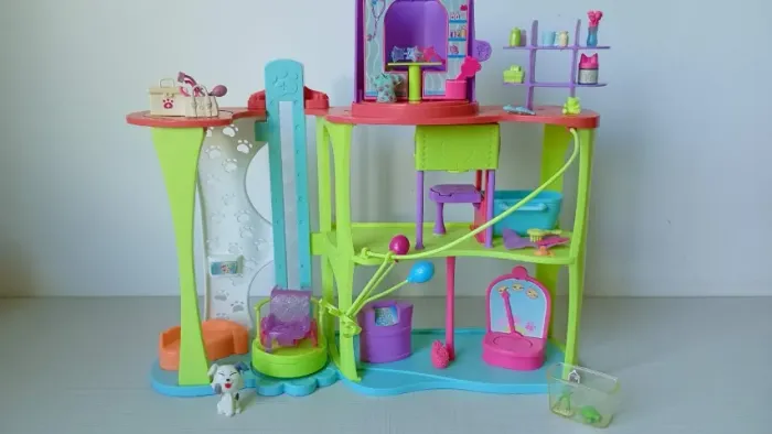 Hospital Veterinário Polly Pocket Original - Anos 2000