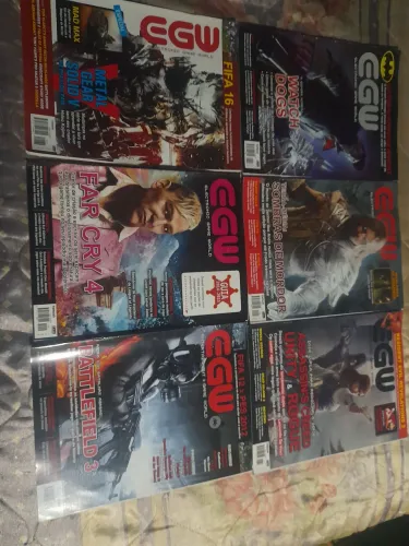 REVISTAS GAMES VARIADAS 
