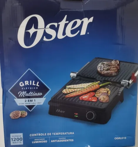 Sanduicheira grill Oster 2 em 1