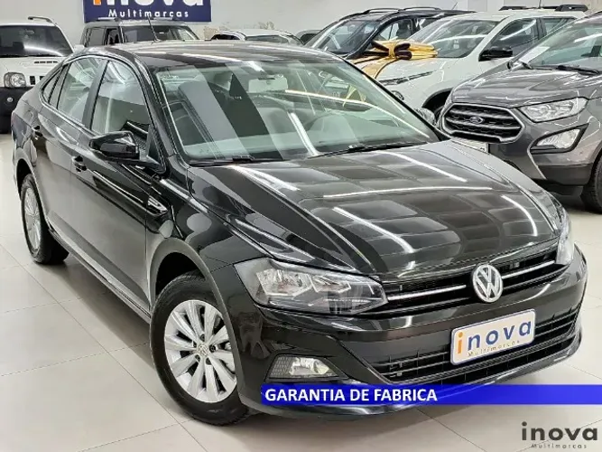 Virtus Comfortline 200 tsi. aut. preto 2022 - apenas 36.000 km! garantia de fabrica!