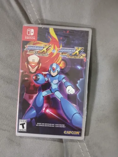 Mega Man X Legacy Collection 1 + 2 - Switch Lacrado