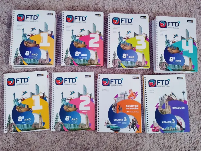 Coleção de Livros Acadêmicos - 8o Ano - FTD