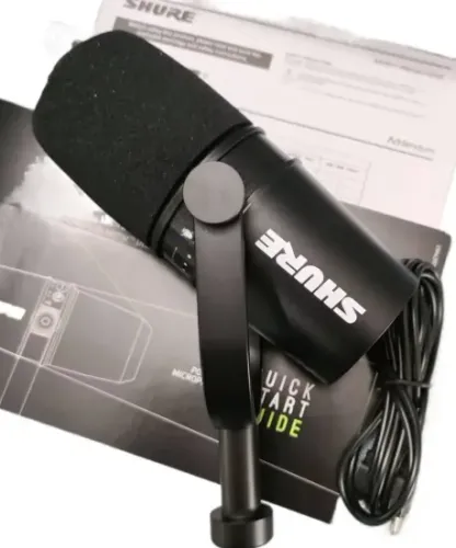 Microfone Shure MV7 USB/XLR