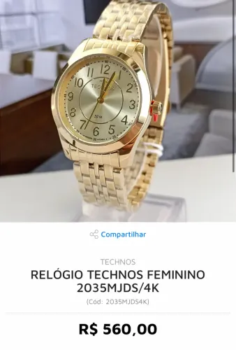 Relógio Technos