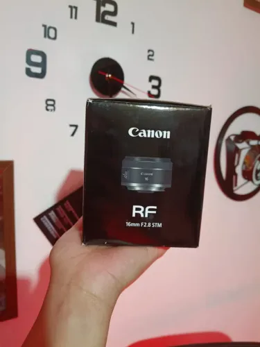 LENTE 16MM RF CANON NOVA