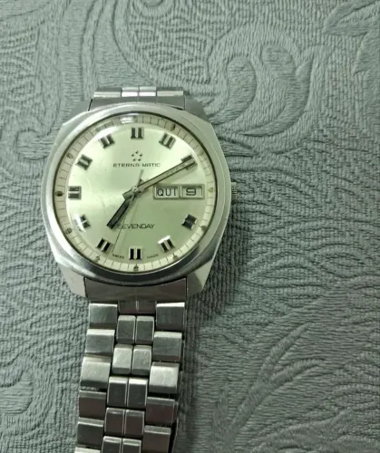 Relógio eterna matic vintage 