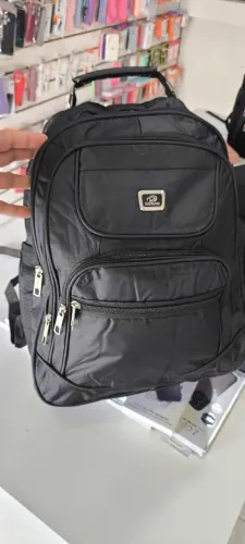 Mochila impermeável reforçada com Cabo de aço trabalho faculdade