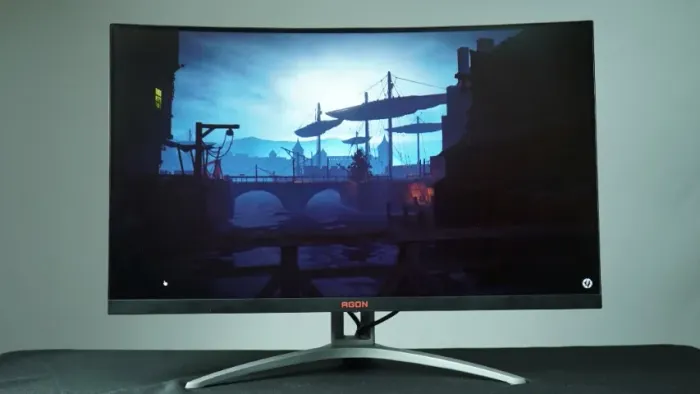 Monitor Gamer AOC AGON Curvo 32"- 21x no cartão - Loja Física