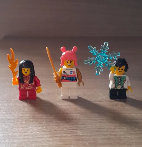 Minifiguras Lego Original BAM temática Guerreiros do Oriente