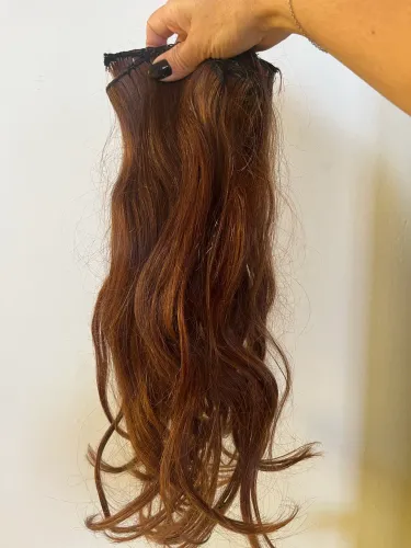 Cabelo humano pra mega hair