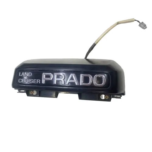 MOLDURA LUZ PLACA TAMPA TRASEIRA LAND CRUISER PRADO 2009