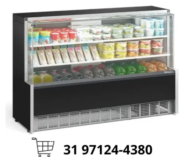 Balcão Refrigerado 2 Placas 1,75M Gelopar 220V