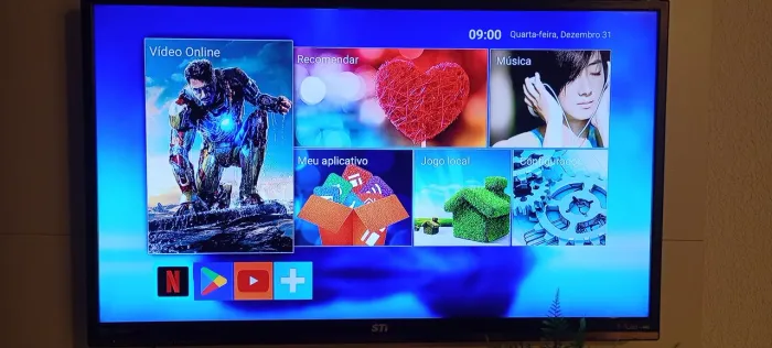 Tv HDMI led HD
