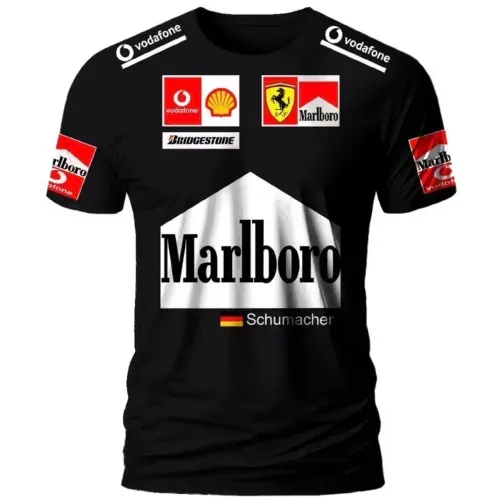 Camisa reset F1 shumacher 100% algodão