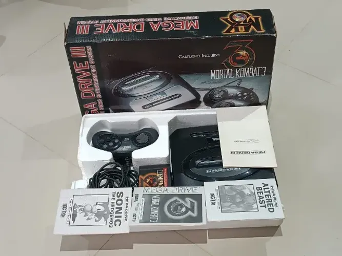 MegaDrive 3 - Mortal Kombat + Sega CD
