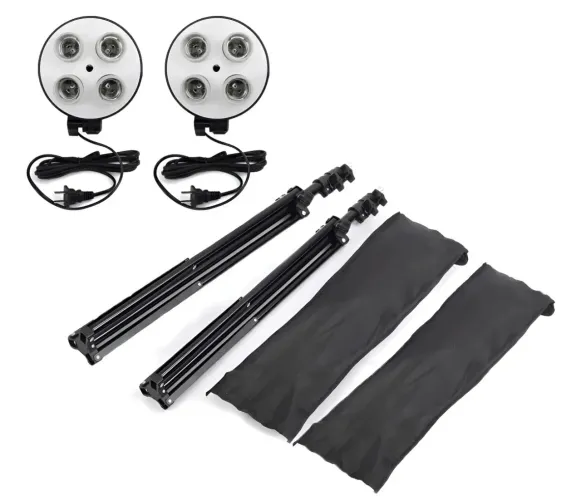 Softbox Greika Soquete Quadruplo 5500K Luz Branco-frio Voltagem Bivolt 2m