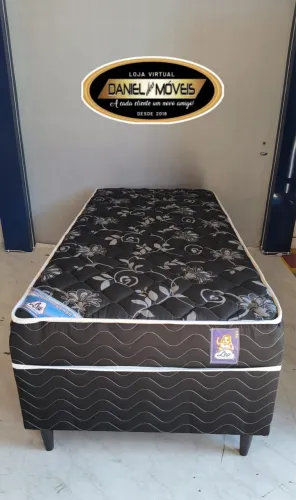 Cama box base + colchão solteiro _ Entrega grátis Fortaleza
