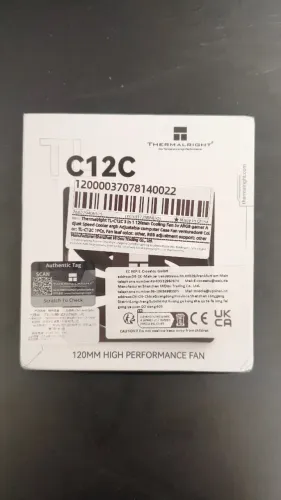 Cooler Thermalright TL-C12C 120mm para Processador e Gabinete