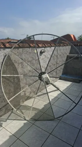 Antena Parabólica 2,40 completa R$ 150,00