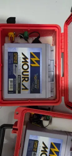 Bateria nobreak estacionária moura 12v 18ah