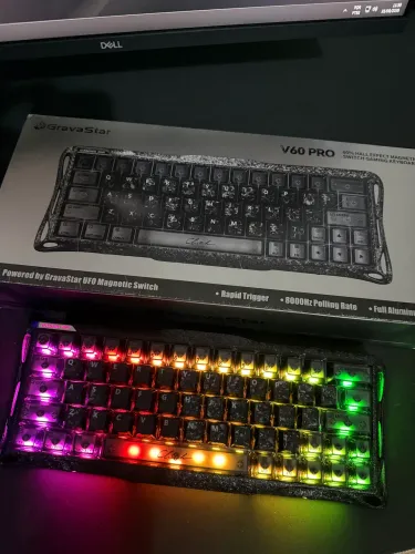 Teclado magnético Gravastar v60 pro Special edition