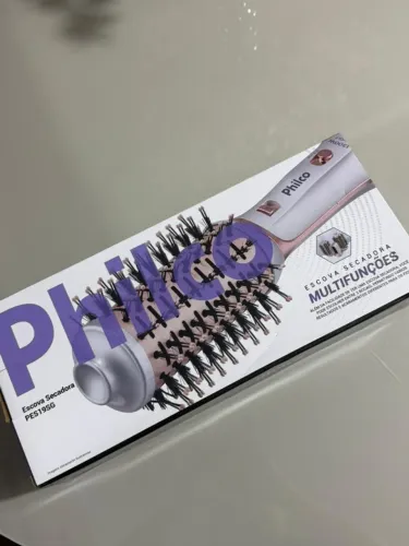 Escova Secadora Philco Pes19sg 3 Acessórios 1300w Cor Prata