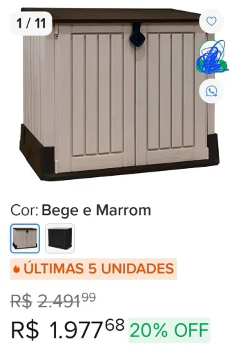 Baú externo 