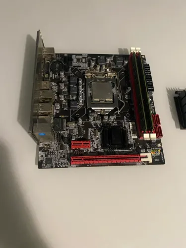 Kit Placa Mãe + Processador