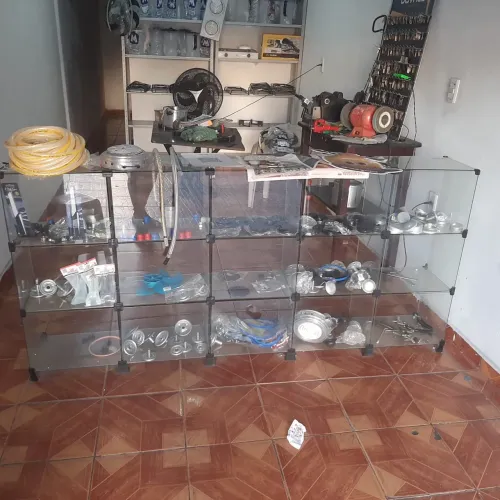 Balcão Vitrine de Vidro
