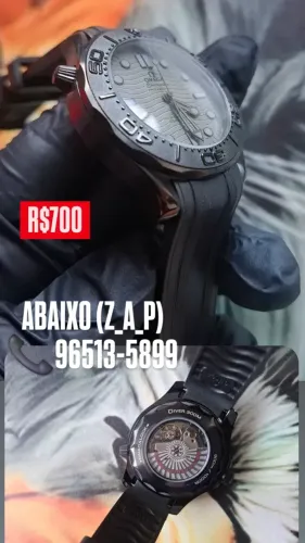 Relógio Omega Seamaster Automático Naiad Lock - ENTREGAMOS 