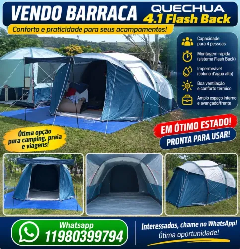Barraca quechua 4.1 flash back
