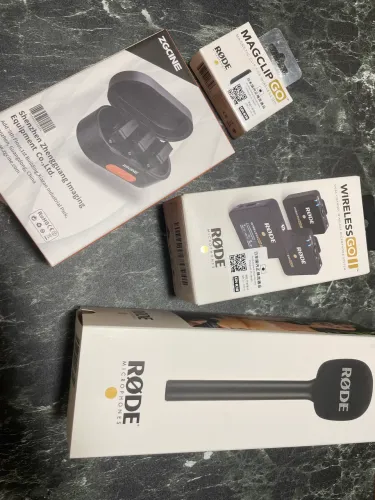 Transmissor de áudio Rode Go II