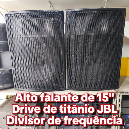 Caixa de som 15" profissional