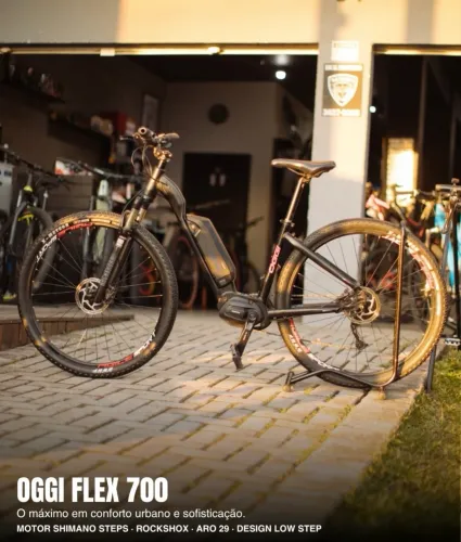 BIKE ELÉTRICA OGGI FLEX 700 P