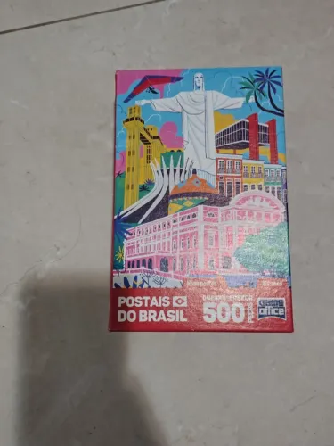 Quebra cabeça 500 peças do Cristo redentor