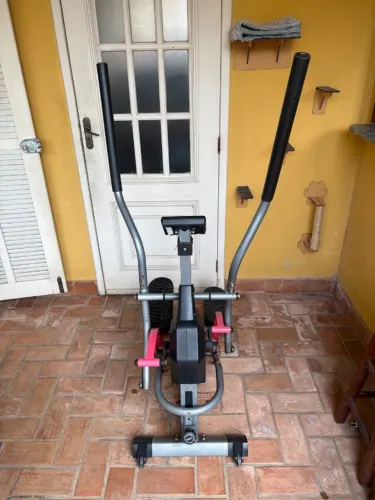 Elíptico Polishop Double Action Unfitness