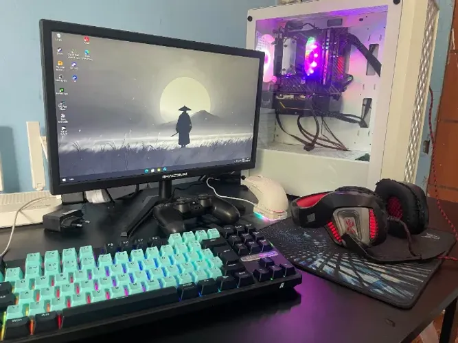 PC GAMER COMPLETO I5 10 + GTX 1660 SUPER 6GB (TECLADO, MOUSE HEADSET E MONITOR)